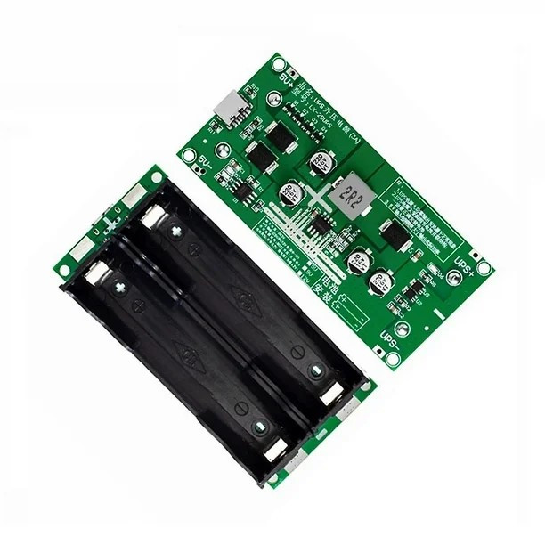 ماژول UPS کارتخوان و مودم و دوربین مداربسته و شارژر باتری لیتیومی 9 و 12 ولت